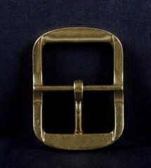 Heavy Brass Classic Center Bar Pin Belt Buckle for Leather Belt Fit 40mm Strap