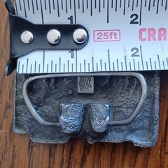 VTG Postal Workers Move the Mail US Postal Service Mailman Belt Buckle enamel