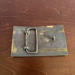 Vintage Colt Revolvers Brass Belt Buckle – Western Antique Finish