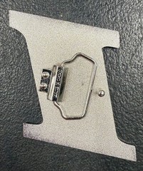 Large “I” Belt Buckle – Bold & Classic Statement Piece!