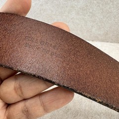 RedHead Belt Mens Size 34 Brown Leather Work Buckle Distressed Worn Classic