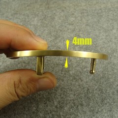 Solid Brass Oval Belt Buckles For 1.5 inch Belt / Men&rsquo;s Belt Pin Buckle Z069N