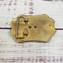 Vintage Bucking Bronco Horse Cowboy Western Belt Buckle