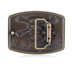 Snake Belt Buckle Western Cowboy Native American Motorcyclist (SNK-05-G)