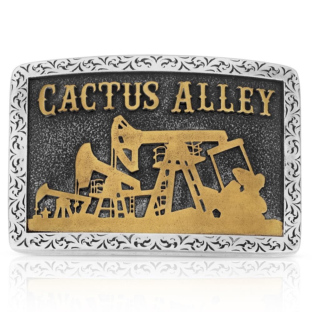 Montana Silversmiths Attitude Officially Licensed Cactus Alley Belt Buckle