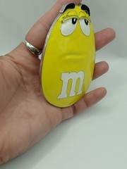 Mars Yellow M & M&rsquo;s Belt Buckle-2011