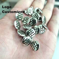 Personalized Logo/Text Brass Snap Buttons,Leather Snaps,4size 8/10/12.5/15mm lot