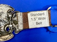 Many Skulls Maltese Iron Cross Artisan Cast? Awesome RARE Unknown! Belt Buckle