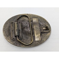 Vintage BASS Anglers Sportsman Society 20th Anniversary Belt Buckle 1967-1987