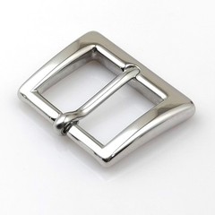 Men&rsquo;s Metal Belt Square Pin Buckle, DIY Belt Single Prong Buckle Hardware Gold