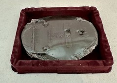 Tandy Leather Company Men’s Western Oval Silver Metal Logo Belt Buckle 2479