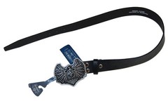 3-D Eagle Fluer Plaque Buckle & Belt Men&rsquo;s Belt Size 30
