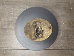 Smith Tool Oval Gold Metal Western Belt Buckle Tools Theme Logo Fits 1.5in