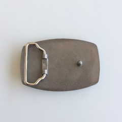 Vintage Style Red Enamel Western Animal Rectangle Belt Buckle also Stock in US