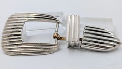 DOUGLAS MAGNUS Santa Fe 925 Sterling Silver Heavy Belt Buckle 79.30Grams