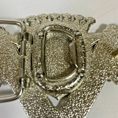 Double Pistol Crown Cadillac Mud Flap Trucker Bottle Opener Belt Buckle