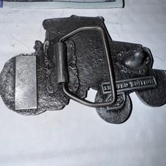 Vintage Rare New Tractor Belt Buckle Limited Edition Embossed Free Shipping