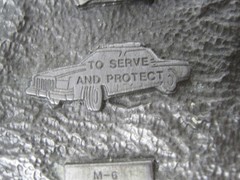 American Lawman Belt Buckle 1992 Siskiyou Buckle Co. – approx. 3.25&Prime; x 2.5&Prime;