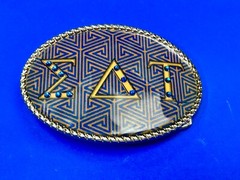 Eat Belt Buckle Frat Greek College Animal House Toga Novelty Joke