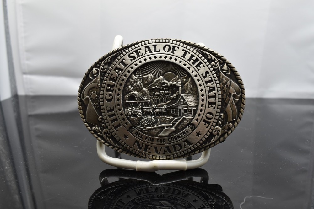 TONY LAMA GREAT STATE SEAL OF THE STATE OF NEVADA REGULAR EDITION