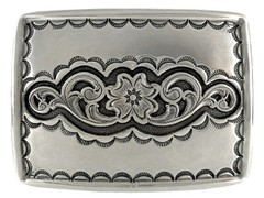 SOUTHWESTERN ENGRAVED COWBOY BUCKLE TROPHY BELT BUCKLE fits 1-1/2&Prime; Strap