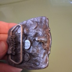 AMERICAN BY BIRTH SOUTHERN BY THE GRACE OF GOD Belt Buckle berganot made in usa