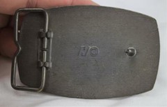 Vintage Monroe Shocks Stage Coach Belt Buckle