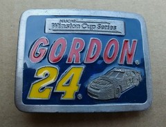 Nascar Vintage 1998 Gordon # 24 Winston Cup Series L E Belt Buckle