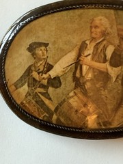 VTG Spirit of 76 American Revolution Belt Buckle Drummer Patriotic USA America