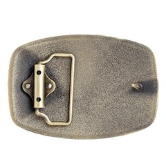 Right to Bear Arms Belt Buckle Western Coyboy Native American (RBA-03-G)