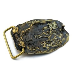Belt buckle “Raven”, Crow belt buckle, Blackbird buckle; Bird on the buckle;