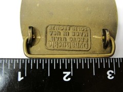 Cochran-Dean Belt Buckle Drilling Services Casper Wyoming DynaBuckle Bronze
