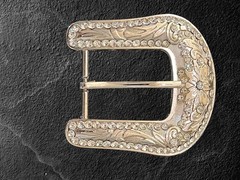 1.5” Western Design Cowgirl Style Crystal Belt Buckle