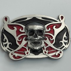 Great American Products 2006 Skull Belt Buckle Fashion Accessory Made in Mexico