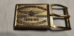 1959-60 ABC Bowling Award Belt Buckle Most Improved Average League Trophy