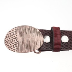 Oval Belt Buckle Casual Style – Timeless Design for Everyday & Jeans