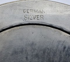 COMSTOCK GERMAN SILVER BELT BUCKLE (P10023945)