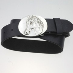 Belt buckle horse pin buckle for 4 cm leather belt pin buckles gs124