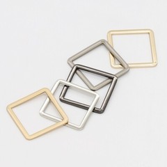 1pc Solid Metal Belt Buckle 45 mm Square Replacement Buckle for Backpack Bag DIY