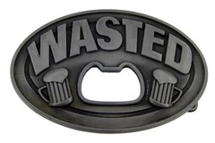 Big Bottle Opener Belt Buckle Men Women Halloween Tattoo Skull Western Rodeo