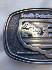 1976 DEZY South Dakota Bicentennial Belt Buckle,