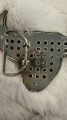 New Belt Buckle Western style Cowboy Green Eye Studded Bull Rodeo