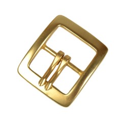 1X Heavy Duty Solid Brass Double Prong Belt Buckle 40mm(1.5in) Replacement Chic