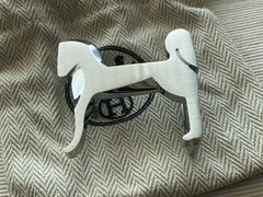 38mm H Belt Buckle Brushed Silver