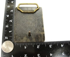 Vintage Shop Smith Mark V Belt Buckle Solid Brass USA BTS
