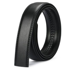 Men&rsquo;s Automatic Buckle Belts, 3.5cm Wide, Buckleless Body, H