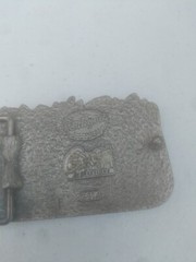 Hot Belt Buckle with Belt, Graffiti Expressions, Fire, Sparkly, Siskiyou ~ #210