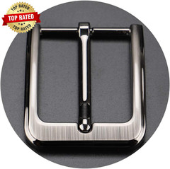 1.5 Inches (38-40 Mm) Belt Buckle Single Prong Square Replacement Buckle for Men
