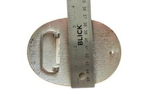 Guyana/Rasta Belt Buckle Head