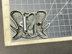 Boots And Hat – Country Western Cowboy Cowgirl Cut Out Vintage Belt Buckle